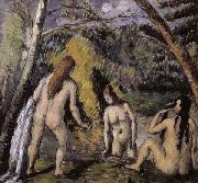 Paul Cezanne Trois baigneuses France oil painting reproduction